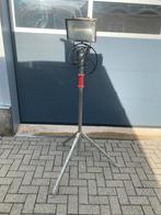 Bouwlamp 1000,Watt op statief - Werkverlichting, Ophalen, Gebruikt, Met statief, Lamp met armatuur