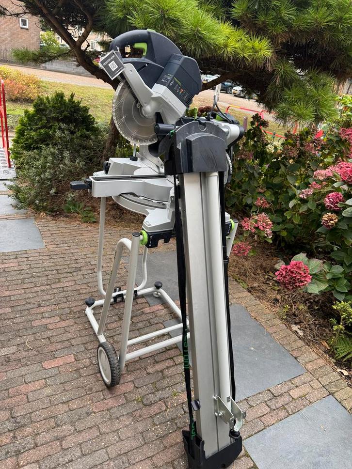 Festool KS 120 EB Afkortzaag, Doe-het-zelf en Verbouw, Gereedschap | Zaagmachines, Zo goed als nieuw, Afkortzaag, 1200 watt of meer