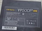 Antec 500w max voeding psu power supply vp500p plus, Ophalen of Verzenden, Gebruikt