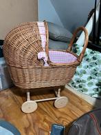 Rotan Poppenwagen in Goede Staat, Kinderen en Baby's, Speelgoed | Poppen, Ophalen, Gebruikt, Overige typen