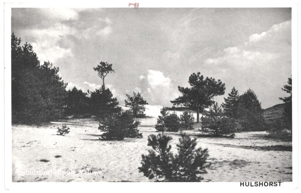 965584 Hulshorst 1958 Gld Gelopen met postzegel, Ophalen of Verzenden, 1940 tot 1960, Gelopen, Gelderland