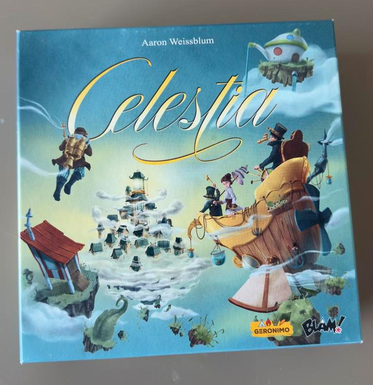 Celestia Bordspel, Hobby en Vrije tijd, Gezelschapsspellen | Bordspellen, Zo goed als nieuw, Een of twee spelers, Ophalen of Verzenden