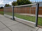 Vrijdragende Elektrische Aluminium Schuifpoort 600x200 Nieuw, Ophalen, Met poort, Spijlenhekwerk, Nieuw