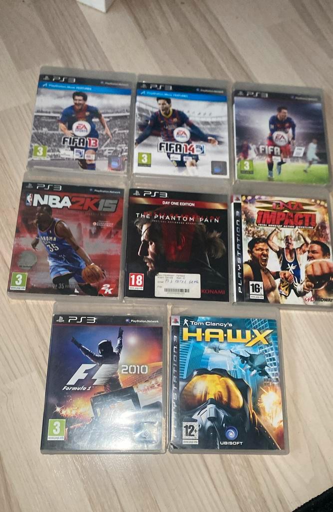 8 ps3 games, Spelcomputers en Games, Games | Sony PlayStation 3, Gebruikt, Sport, 1 speler, Vanaf 3 jaar, Ophalen of Verzenden