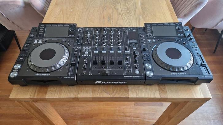 2x Pioneer CDJ 2000 nexus + 1x Pioneer DJM 900, Muziek en Instrumenten, Dj-sets en Draaitafels, Gebruikt, Dj-set, Pioneer, Ophalen