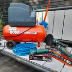 Compressor met perslucht gereedschap, Minder dan 25 liter, Ophalen, Nieuw, Minder dan 200 liter/min