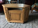 Tv kast blank eiken, Ophalen, Eikenhout, 50 tot 100 cm, Zo goed als nieuw