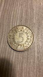 Munt Bundesrepubliek Deutschland 1965. F. 5 mark, Postzegels en Munten, Munten | Europa | Niet-Euromunten, Ophalen, Duitsland