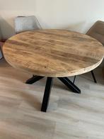 Ronde eettafel, Ophalen, Rond, Zo goed als nieuw, Vier personen