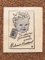 Oude reclame Molenaar’s kindermeel uit de oorlog 18 mei 1940, Verzamelen, Merken en Reclamevoorwerpen, Overige typen, Ophalen of Verzenden