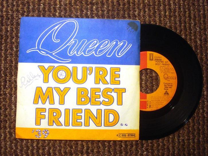 Queen 7" Vinyl Single: You’re My Best Friend / ’39 (België), Cd's en Dvd's, Vinyl Singles, Nieuw in verpakking, Single, Rock en Metal