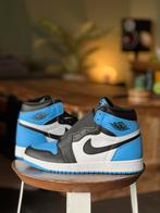Jordan 1 Retro High OG Unc Toe, Kleding | Heren, Schoenen, Ophalen of Verzenden, Nieuw, Blauw