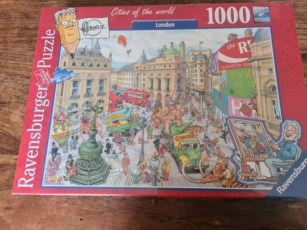 Ravensburger Puzzel London, Ophalen, 500 t/m 1500 stukjes, Nieuw, Legpuzzel
