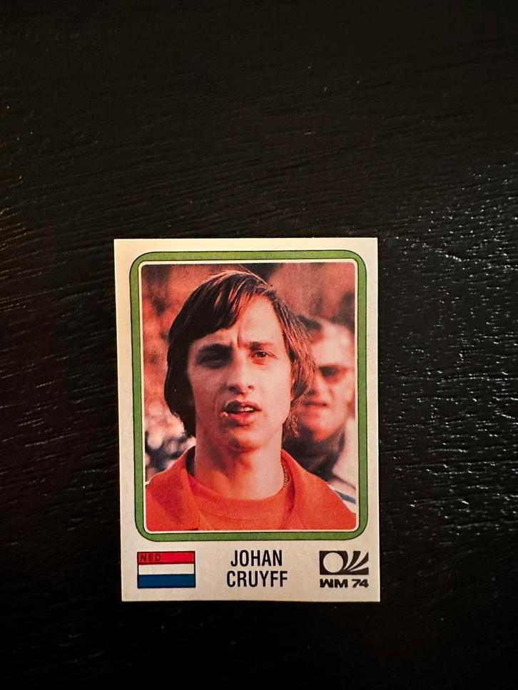 Unieke Johan Cruijff Sticker, Hobby en Vrije tijd, Stickers en Plaatjes, Zo goed als nieuw, Sticker, Ophalen of Verzenden