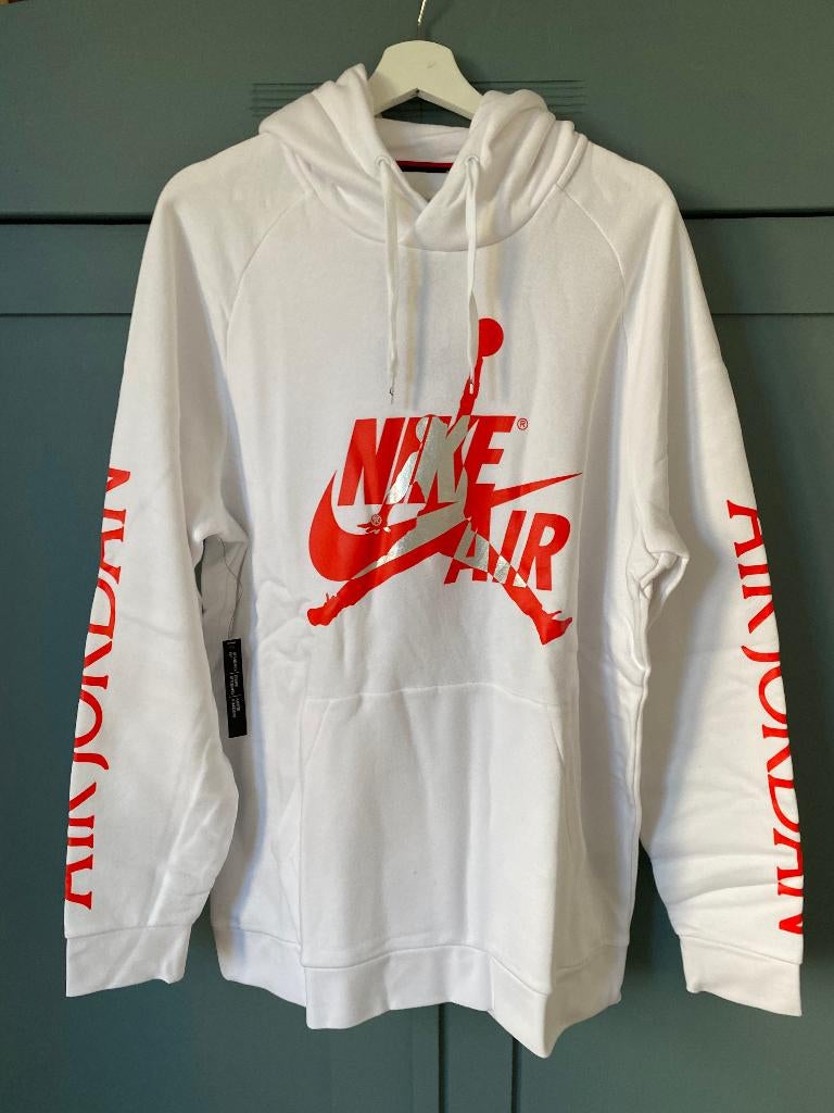 Jordan Jumpman Classics Fleece Hoodie (XL), Wit, Ophalen of Verzenden, Nike Air Jordan, Maat 56/58 (XL)