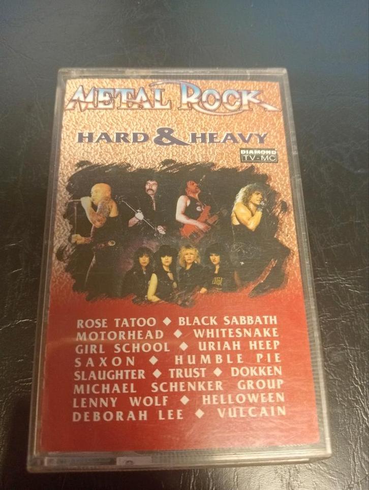 Metal Rock Hard & Heavy Cassette, Cd's en Dvd's, Cassettebandjes, Gebruikt, Origineel, Rock en Metal, 1 bandje, Ophalen of Verzenden