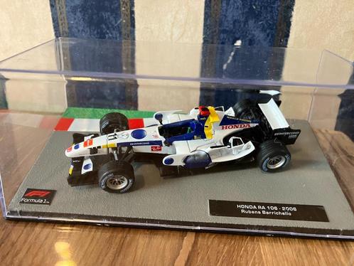 39939: Honda RA106 - Rubens Barrichello - 2006 - Atlas 1:43, Hobby en Vrije tijd, Modelauto's | 1:43, Nieuw, Auto, Overige merken