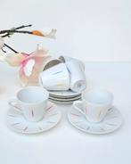 Vintage Set 6 x kop & schotel Seltmann Weiden Germany, Antiek en Kunst, Antiek | Servies compleet, Ophalen of Verzenden