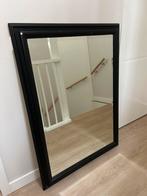 Grote zwarte spiegel, Huis en Inrichting, Woonaccessoires | Spiegels, 75 tot 100 cm, 100 tot 150 cm, Gebruikt, Rechthoekig