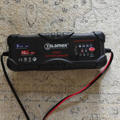 Acculader Talamex SMART 10A 12/24v, Auto-onderdelen, Accu's en Toebehoren, Smart, Gebruikt, Ophalen of Verzenden