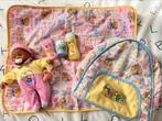 ChouChou pop met luiertas met toebehoren, Kinderen en Baby's, Speelgoed | Poppen, Ophalen of Verzenden, Zo goed als nieuw, Babypop