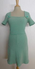 Groen/beige jurkje van Who's that Girl! M, Maat 38/40 (M), Verzenden, Zo goed als nieuw, Knielengte