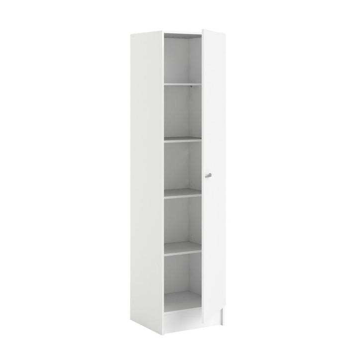 Kast legkast Gamma Cosmo 1 deur 4 planken wit 6 st ppst, Huis en Inrichting, Kasten | Overige, Zo goed als nieuw, Ophalen