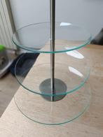 Etagere, Huis en Inrichting, Keuken | Servies, Ophalen, Gebruikt, Overige stijlen, Glas