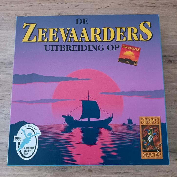 Nr 59) De Kolonisten van Catan. Zeevaarders. Houten versie., Hobby en Vrije tijd, Gezelschapsspellen | Bordspellen, Zo goed als nieuw