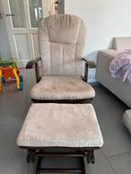 Schommelstoel met Voetbankje, Ophalen, Gebruikt, 75 tot 100 cm, 50 tot 75 cm
