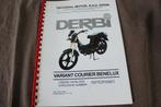Derbi Variant Courier 2003 parts list teile katalog, Ophalen of Verzenden, Zo goed als nieuw