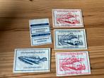 5 suikerzakjes Geldermalsen stationsrestauratie, Ophalen of Verzenden