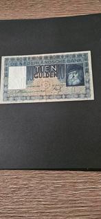 Bankbiljet 10 gulden 1933 Grijsaard 40-1b, Ophalen of Verzenden, 10 gulden, Los biljet