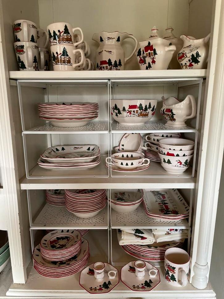 Mason’s CHRISTMAS VILLAGE 1983, Huis en Inrichting, Keuken | Servies, Nieuw, Bord(en), Wedgwood, Aardewerk, Ophalen of Verzenden