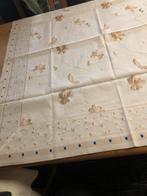 Mooie vierkant Tafelkleed met Bloemen, Ophalen, Zo goed als nieuw, Rechthoek, Binnen