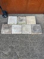 Grote partij antieke cremekleurige tegels 22x22, Doe-het-zelf en Verbouw, Gebruikt, Keramiek, Ophalen of Verzenden, 20 tot 40 cm