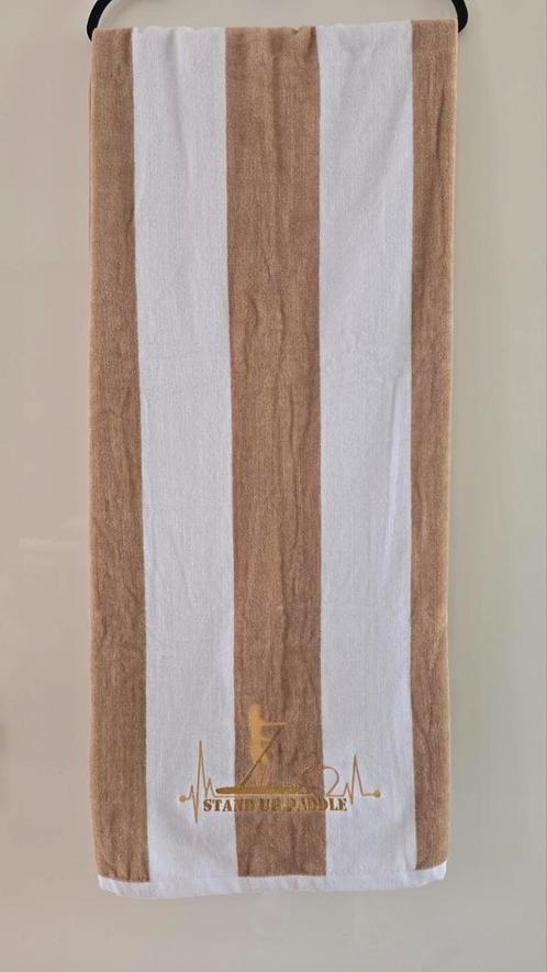 Strandlaken, sup handdoek, borduren,, Huis en Inrichting, Badkamer | Badtextiel en Accessoires, Nieuw, Handdoek, Ophalen of Verzenden