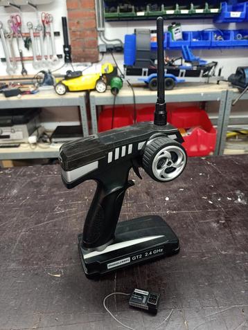 FlySky/ Modelcraft FS-GT2 2.4 3 kanaal zender- ontvanger set beschikbaar voor biedingen