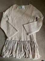 H&M trui met franje beige nieuw met kaartjes, Ophalen of Verzenden, Nieuw, Maat 36 (S), Beige