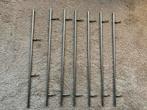 Set van 7 RVS look handgrepen – 50 cm – strak design, Ophalen of Verzenden, Gebruikt