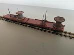 2 stuks Bemo HOe haspelwagens type 303 Stuttgart DB Hsm., Overige merken, Gelijkstroom, Verzenden, Wagon