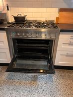 Groot Boretti Gasfornuis met Oven, Witgoed en Apparatuur, Fornuizen, Ophalen, Gebruikt, 60 cm of meer, Grill