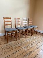 Vier IKEA JOKKMOKK Stoelen, Huis en Inrichting, Stoelen, Ophalen, Gebruikt, Bruin, Vier