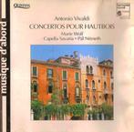 VIVALDI Concertos pour hautbois CD WOLF HM MDA, Ophalen of Verzenden, Barok, Gebruikt, Orkest of Ballet