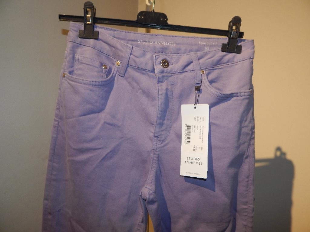 Studio Anneloes elvira troussers bootcute fit paars Nieuw, Studio Anneloes, Verzenden, Paars, Nieuw