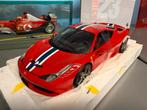 Ferrari 458 Speciale Hot Wheels Elite 1:18, Ophalen of Verzenden, Nieuw, Auto, Hot Wheels