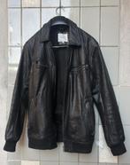 Leren bomberjack Pepe Jeans mt M of S heren dames jas jack, Zwart, Ophalen of Verzenden, Pepe Jeans, Gedragen