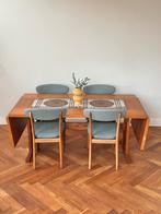 Vintage tafel Deens Design Gansbo teak hout jaren 50/60/70, Huis en Inrichting, Ophalen, Gebruikt, Vintage, 200 cm of meer