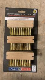 Talen Tools 3 Onkruidborstel - Nieuw, Tuin en Terras, Hand-tuingereedschap, Ophalen of Verzenden, Nieuw, Bezem