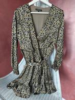 My Jewellery - Wikkel jurk groen print - mt m, My Jewellery, Verzenden, Zo goed als nieuw, Maat 36 (S)